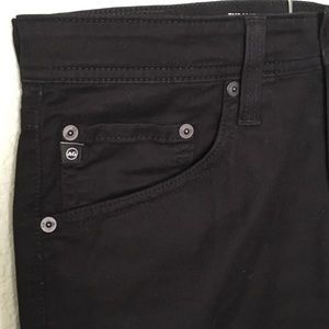 AG Matchbox 32X30 Black Slim Adriano Goldschmied